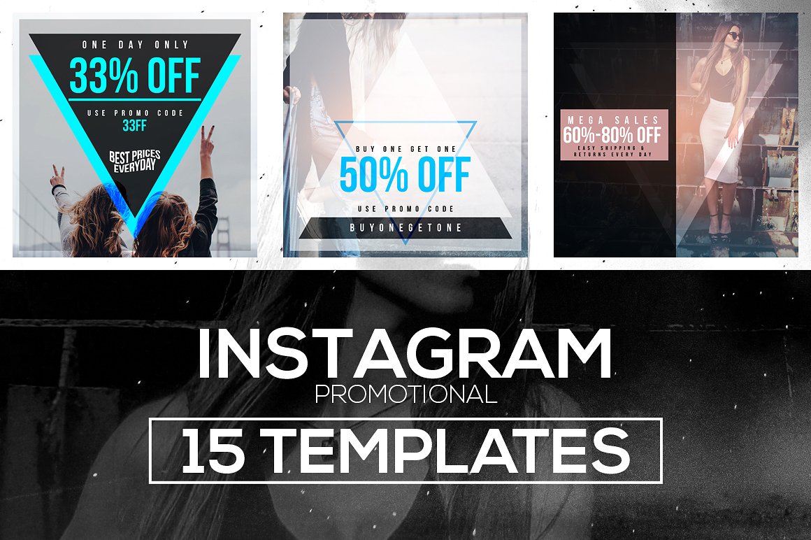Instagram Promotional Templates